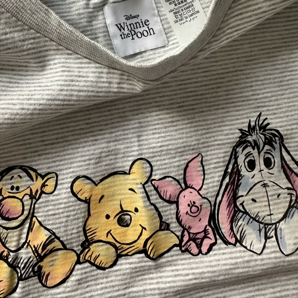Winnie the Pooh and pals long sleeve tee